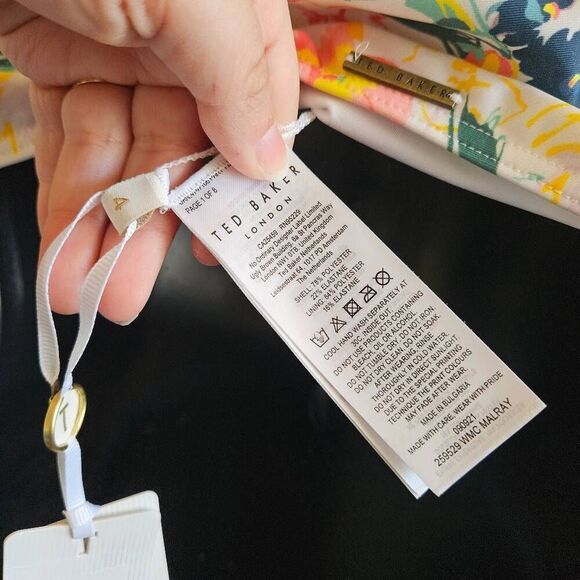 NWT Ted Baker London Malray Bikini Top - Picture 8 of 9